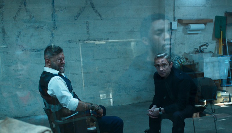 The scene we saw shot.